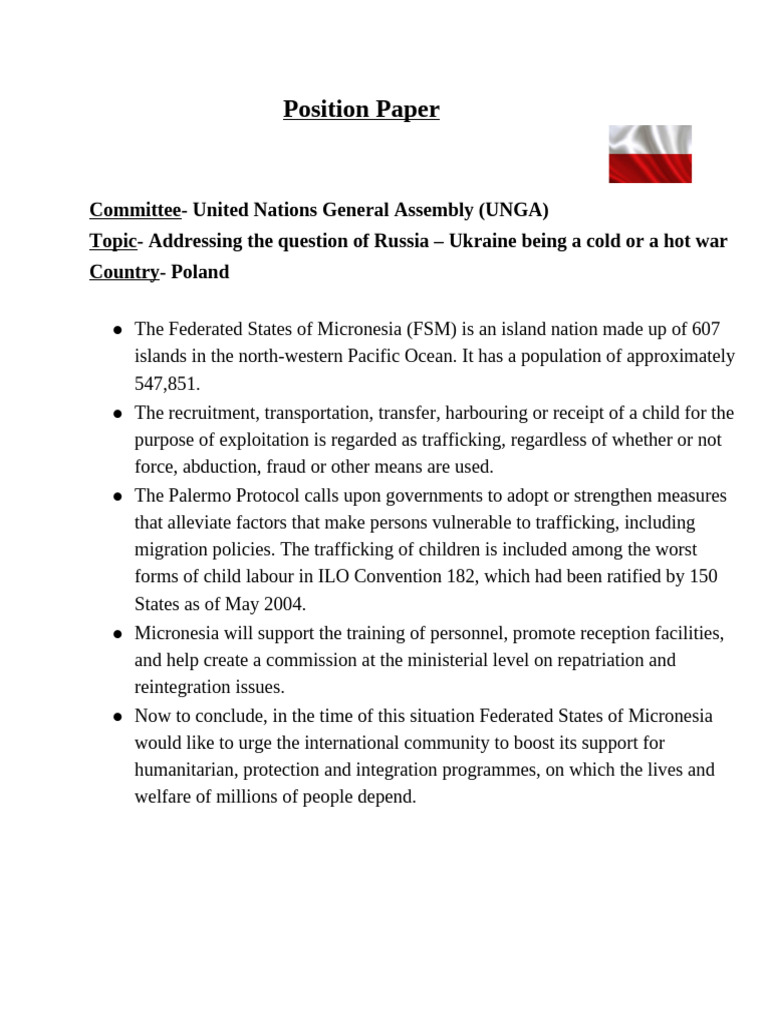 UNGA Position on Russia-Ukraine Conflict | PDF