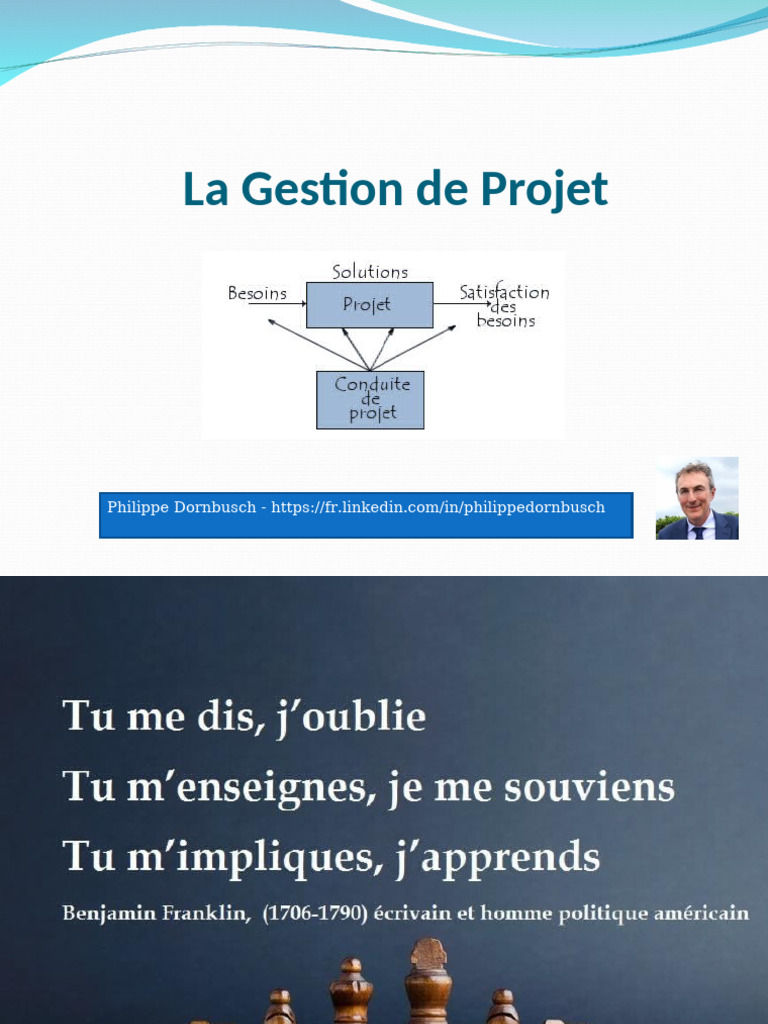 Outils et étapes de gestion de projet | PDF | Gestion de projet | Risque