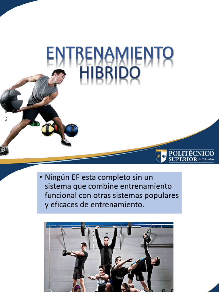 Image Result For Entrenamiento Hbrido Rutinas De Ejemplo