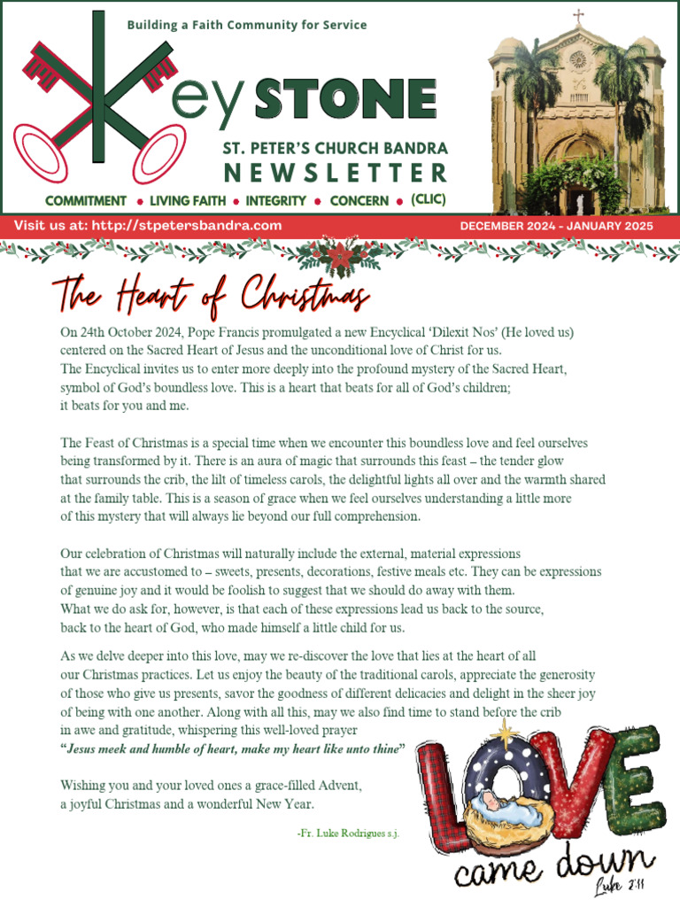 Keystone Dec 2024 | PDF | Christmas | Love