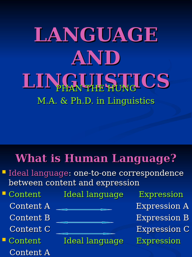 Language and Linguistics | PDF | Morphology (Linguistics) | Word
