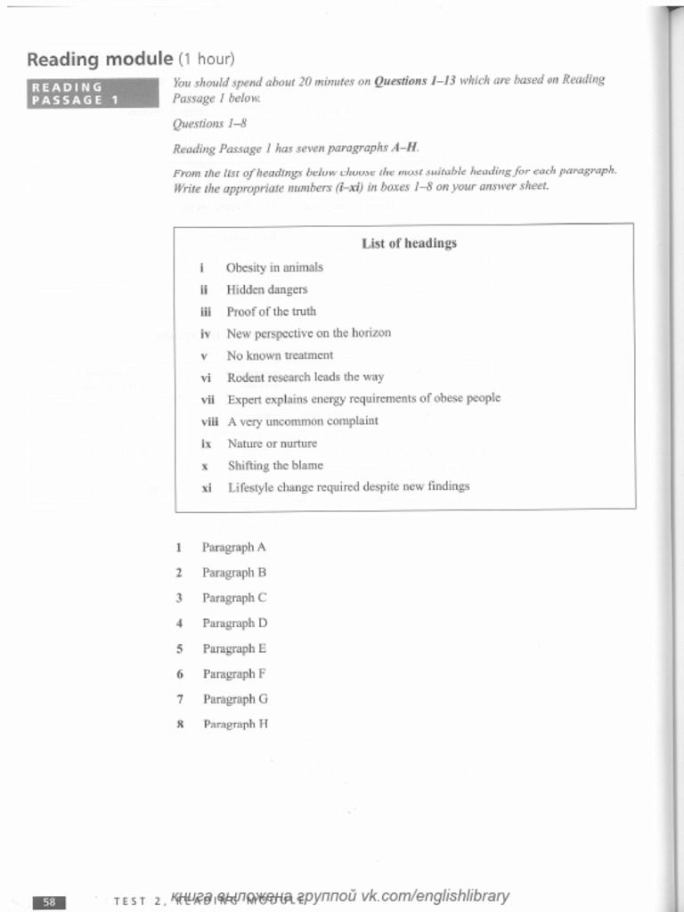 IELTS - Practice - Tests - Plus - 1 Test 2 | PDF