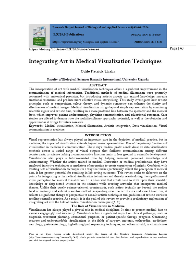 Integrating Art in Medical Visualization Techniques (WWW - Kiu.ac - Ug ...