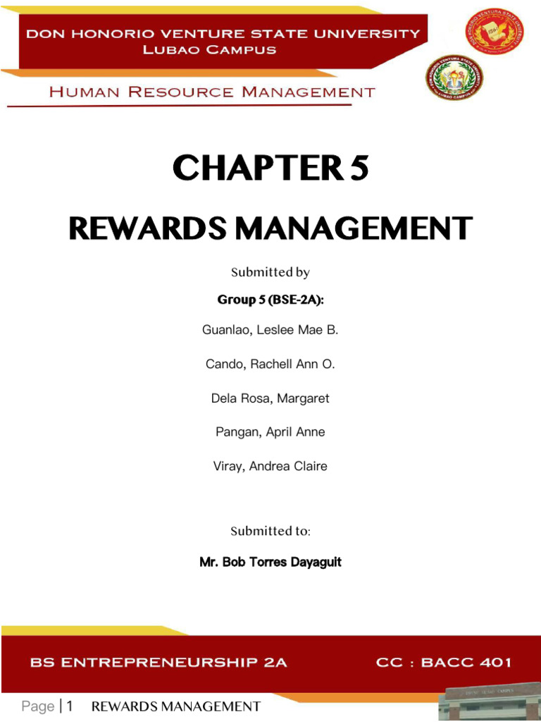 Effective Rewards Management Strategies | PDF | Motivation | Motivational