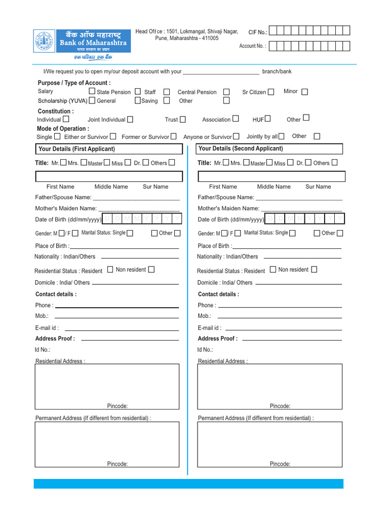 Bom S B Form Cdr16 Pdf Banks Cheque