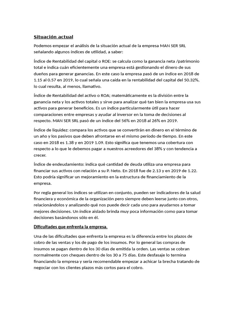 TP 4 Seminario | PDF | Business | Deuda