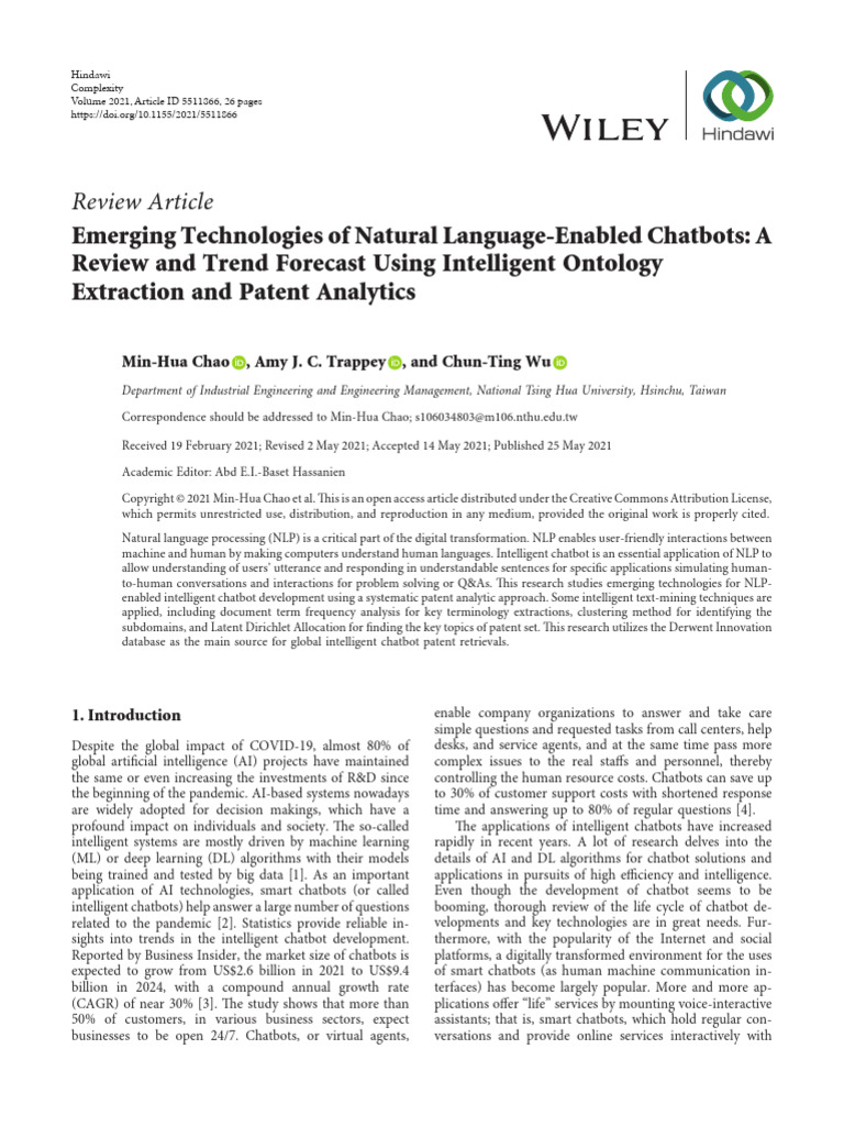Natural Language Based Chatbot | PDF | Artificial Intelligence ...