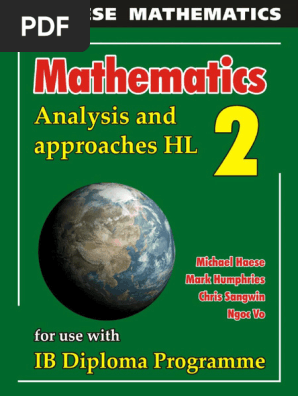 Mathematics Analysis HL 2 Overview | PDF