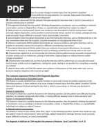 Brief Confusion Assessment Method (bCAM) : Instruction Manual v1 | PDF ...
