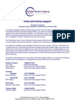 Chi and Family Support in Northern Ireland, Scotland, and Thames Valley