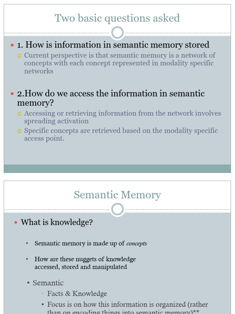 Semantic Fall 2024ct2 | PDF | Concept | Schema (Psychology)
