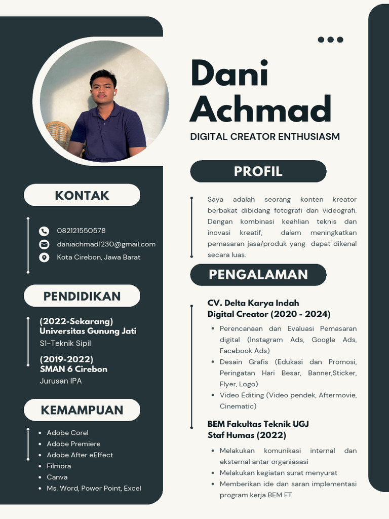 Konten Kreator dan Desainer Grafis Cirebon | PDF
