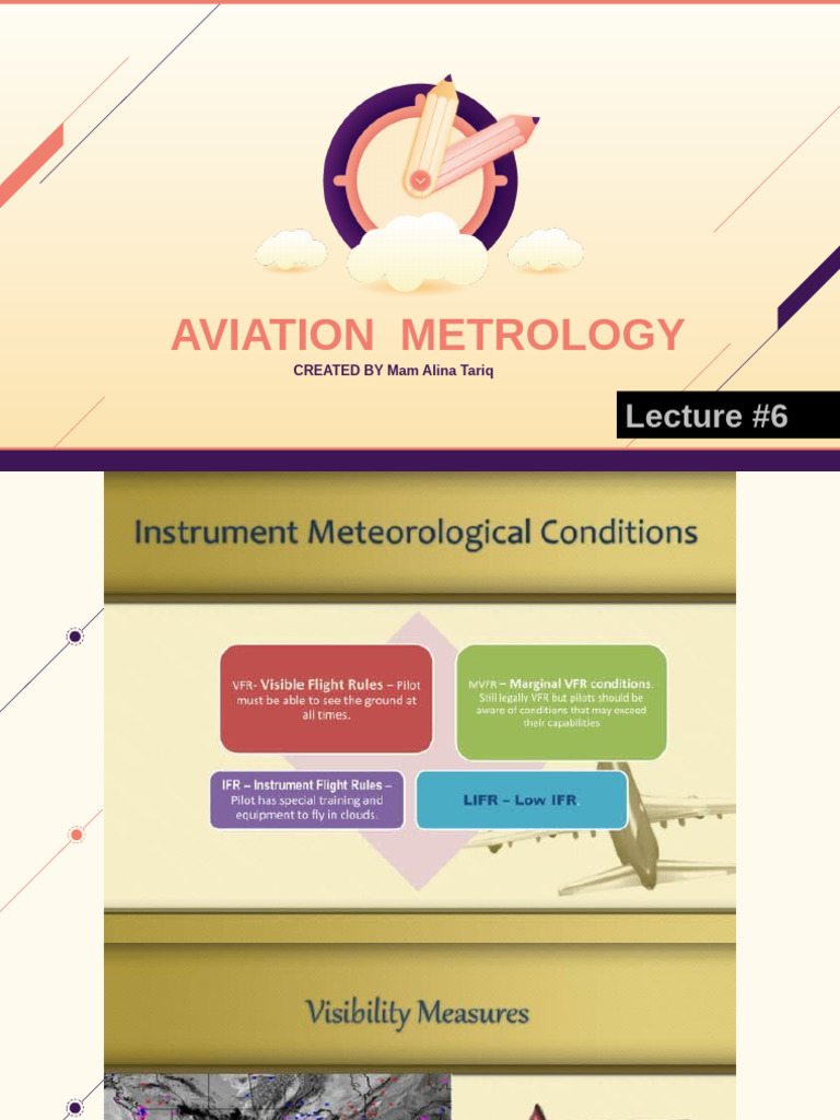 Aviation Meteorology Lecture 5 | PDF