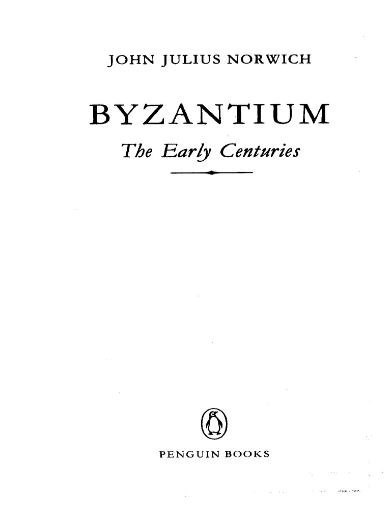 Byzantium The Early Centuries 1 9780670802517 Compress | PDF