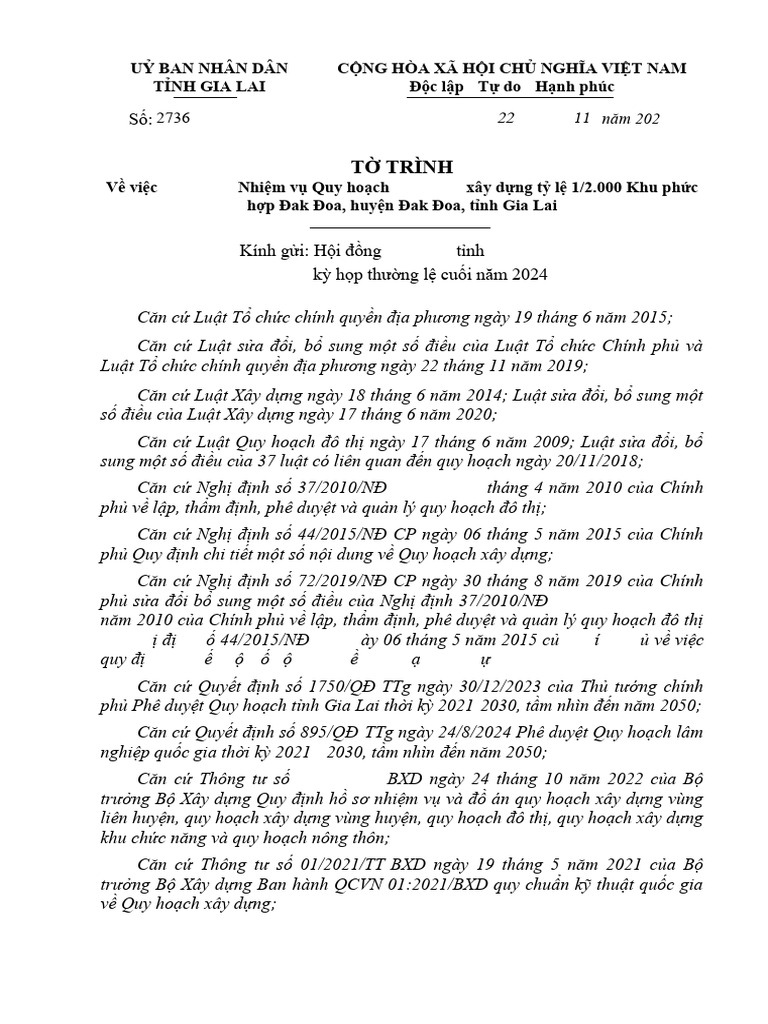 2736 TTR UBND | PDF