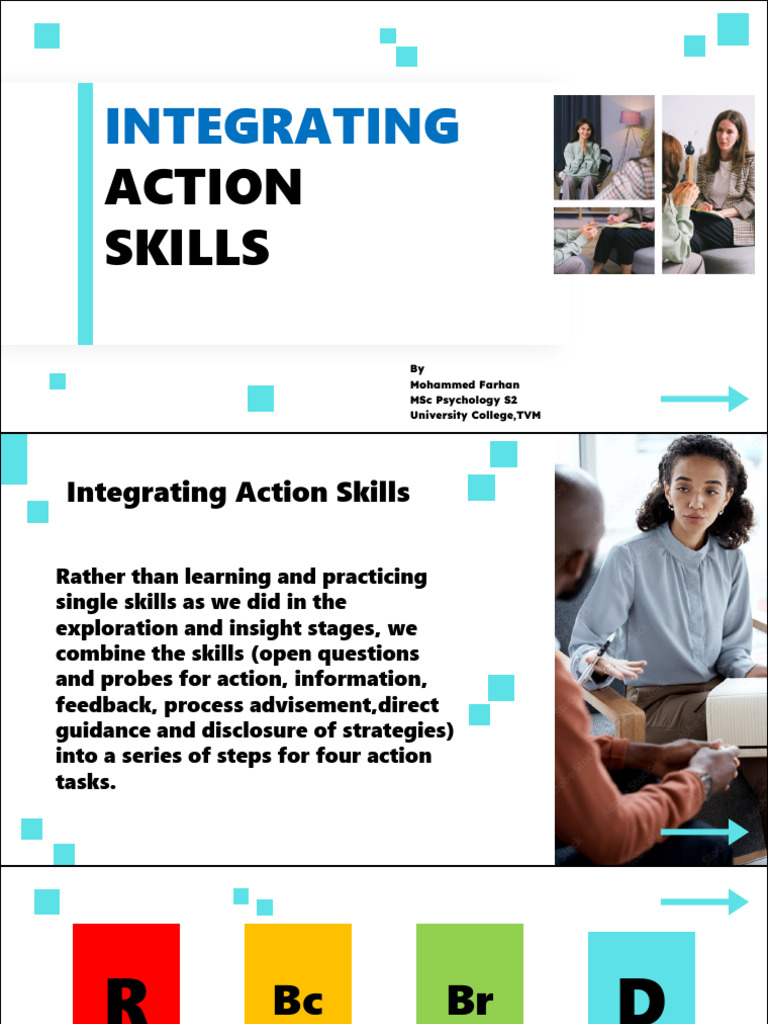 Integrating Action Skills in Therapy | PDF | Reinforcement | Anxiety