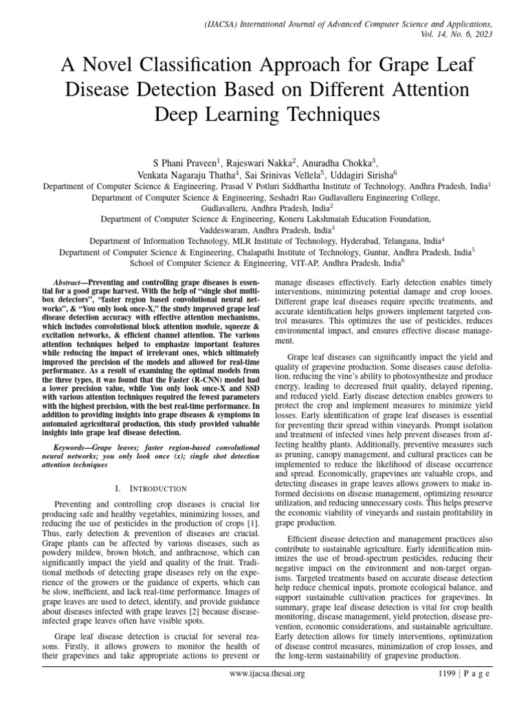 A Novel Classification Approac | PDF | Deep Learning | Attention