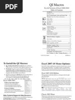 Download QI Macros User Guide by rickpepper3948 SN80401369 doc pdf