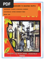 Uhakiki Wa Diwani Ya Wasakatonge | PDF