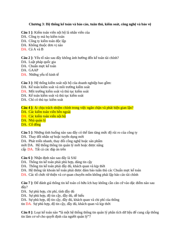 Chuong 3 | PDF