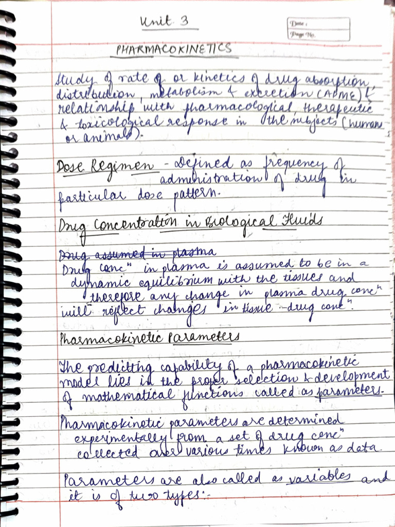 Biopharmaceutics Unit 3 | PDF