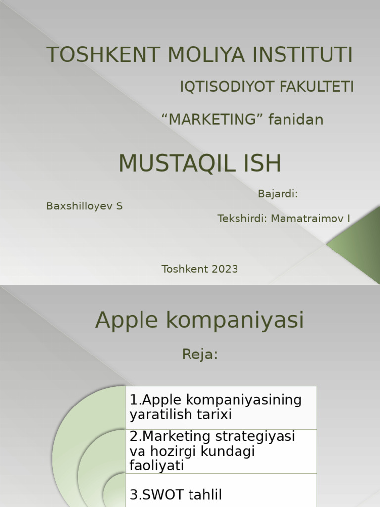 Apple | PDF
