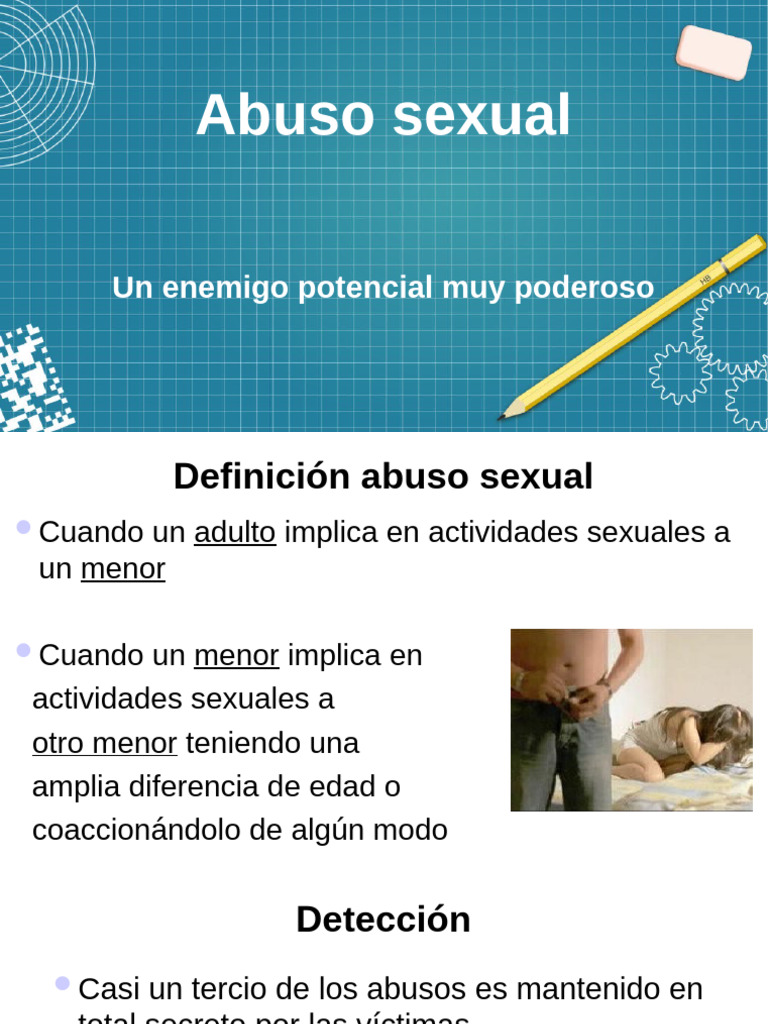 Detección y Dinámica del Abuso Sexual | PDF | Abuso sexual | Ciencias ...