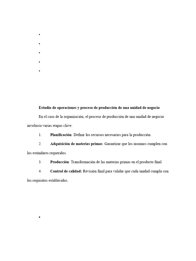 Control de Calidad en Procesos Productivos | PDF | Calidad (comercial ...