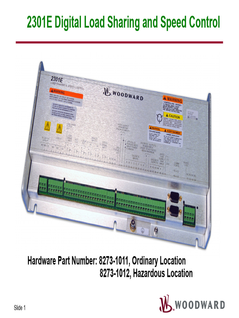 2301E Load Sharing Control Overview | PDF | Power Supply | Electrical ...