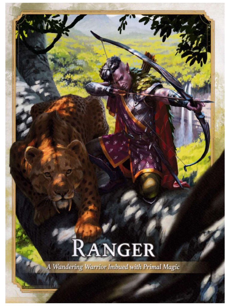 D&D 5.5 Class-Ranger | PDF