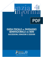 Guida Fiscale Al Passaggio Generazionale Dei Beni