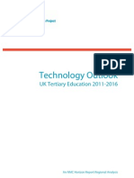 Technology Outlook in UK Tertiary Education 2011-2016