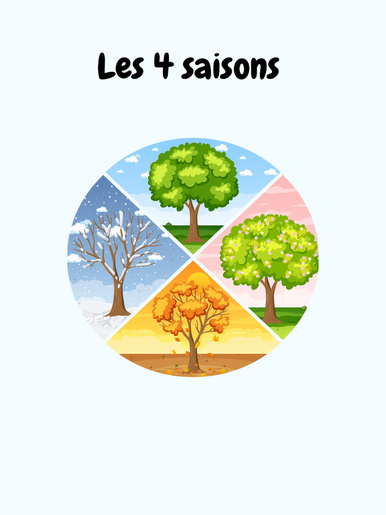 Les 4 saisons en maternelle | PDF