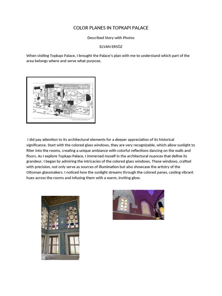 Exploring Colorful Architecture of Topkapi | PDF | Tile | Palace