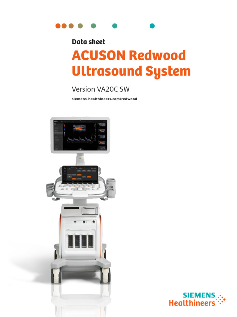 ACUSON Redwood Ultrasound System Overview | PDF | Medical Ultrasound ...