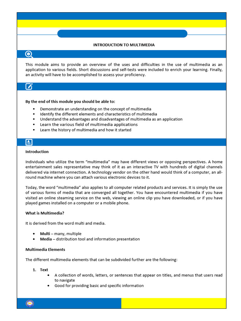Multimedia Technologies Study Guide | PDF | Central Processing Unit ...