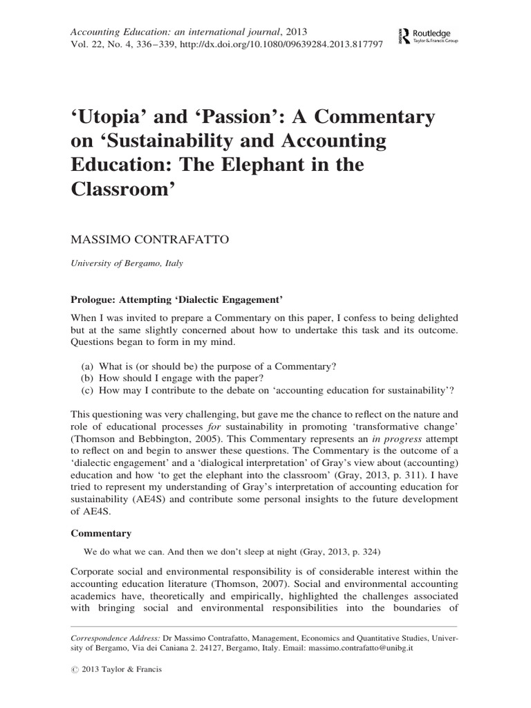 Utopia | PDF | Sustainability