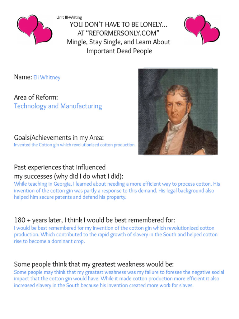 Gold - Antebellum Reformer Dating Website-Dylan Hacken | PDF ...