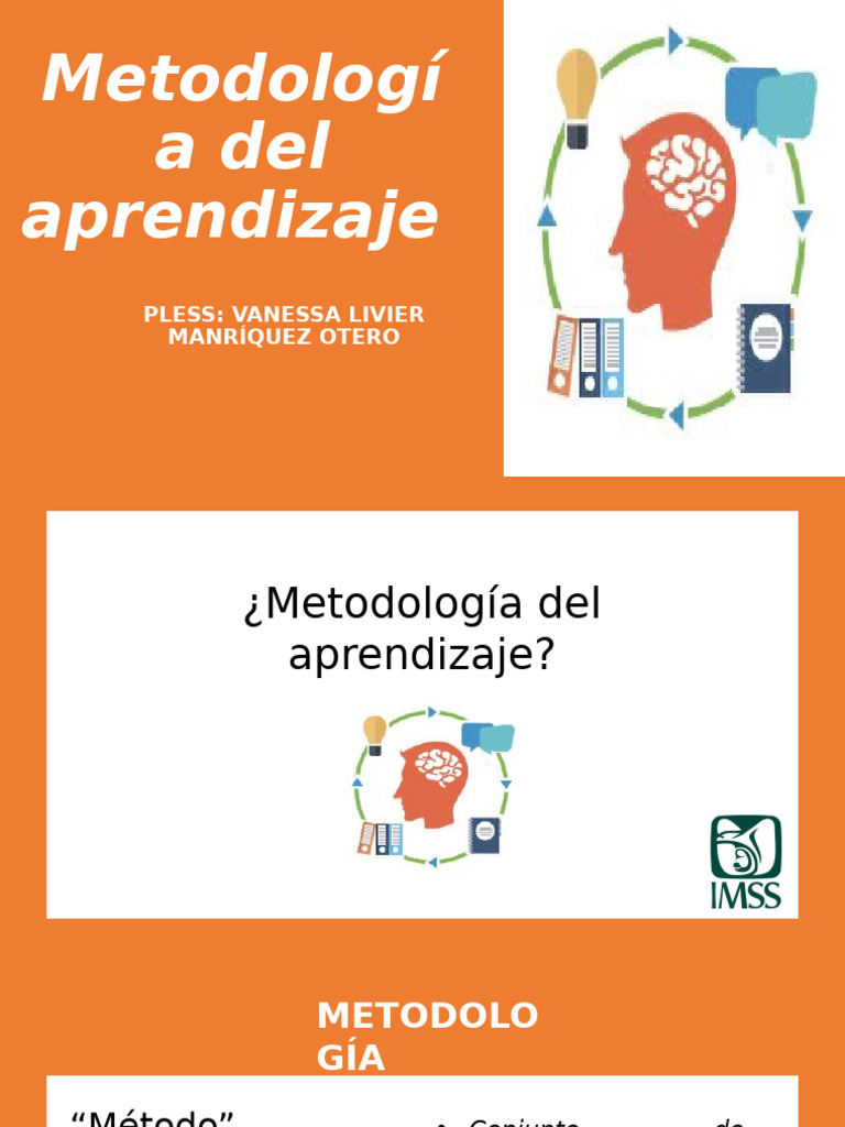 Metodología Del Aprendizaje1 | PDF | Aprendizaje | Ciencia cognitiva