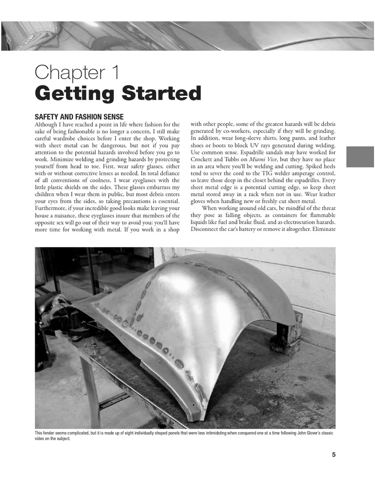 Safety Tips for Sheet Metal Work | PDF | Sheet Metal | Glasses