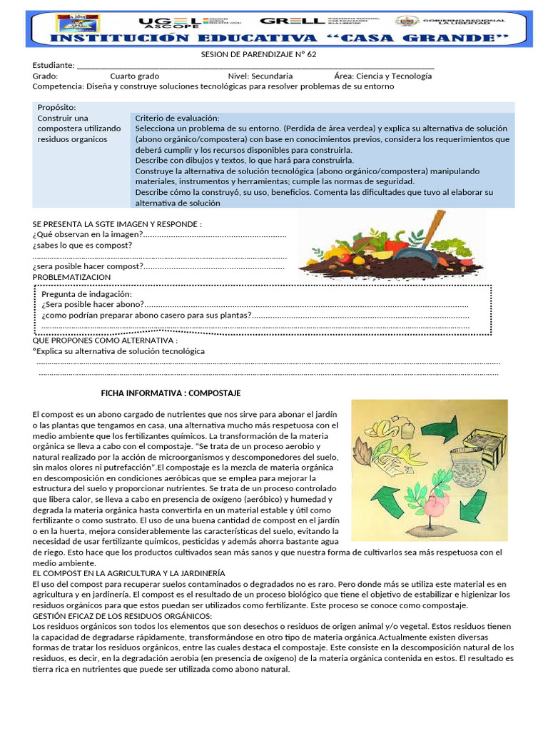 Guia62 4to Compost | PDF | Compost | Fertilizante