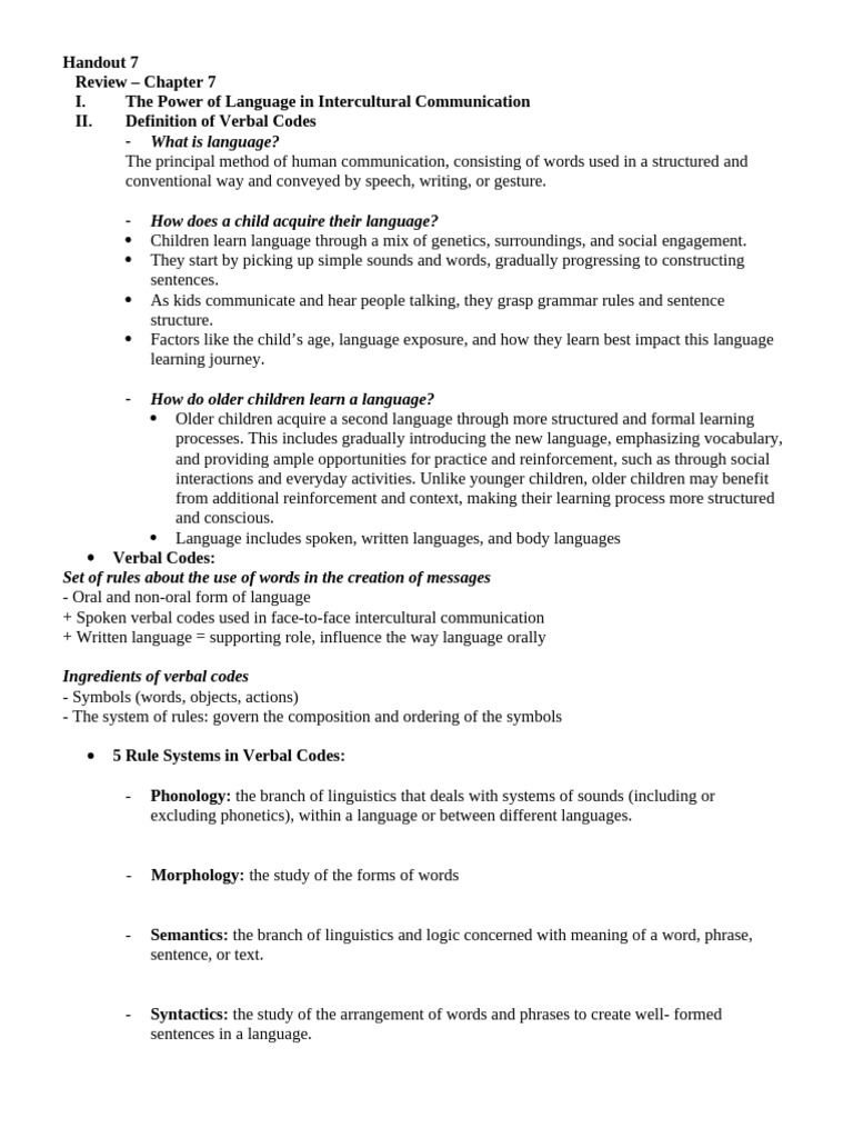 Language and Intercultural Communication | PDF | Linguistics ...