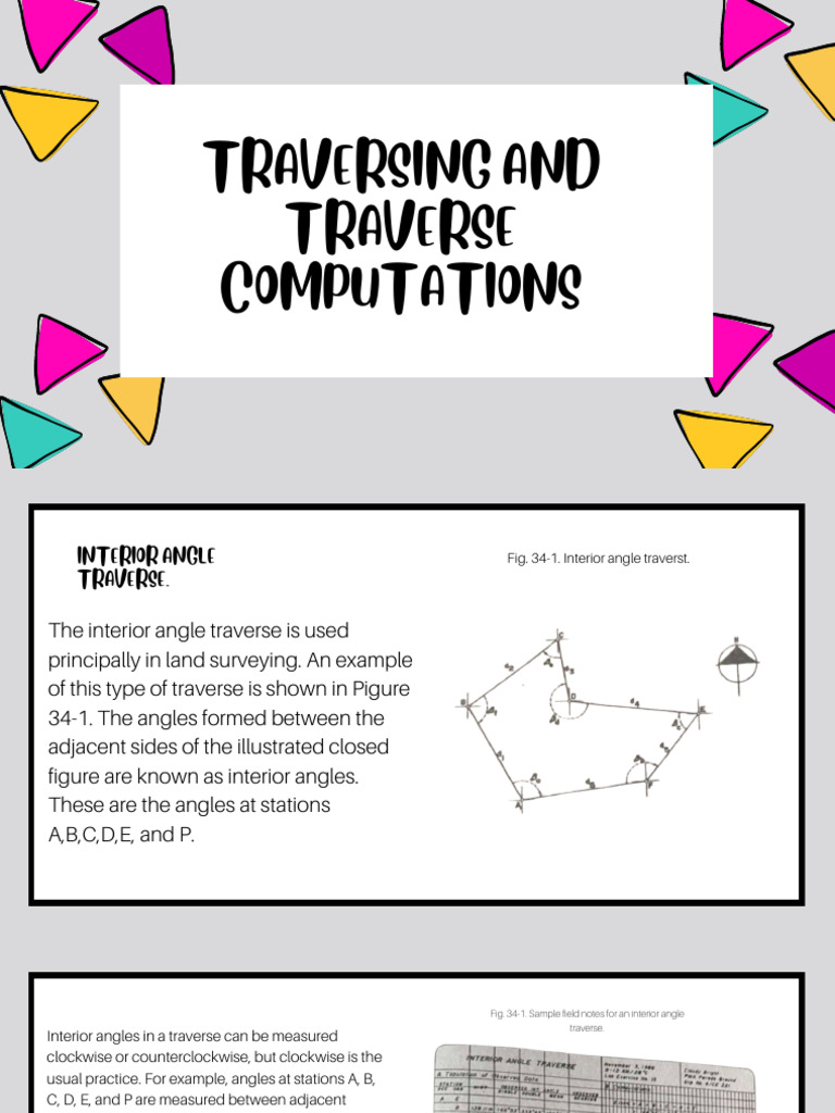 Surveying Pdf Surveying Azimuth
