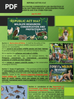 R.A. 9147: Wildlife Conservation Act | PDF | Wildlife | Endangered Species