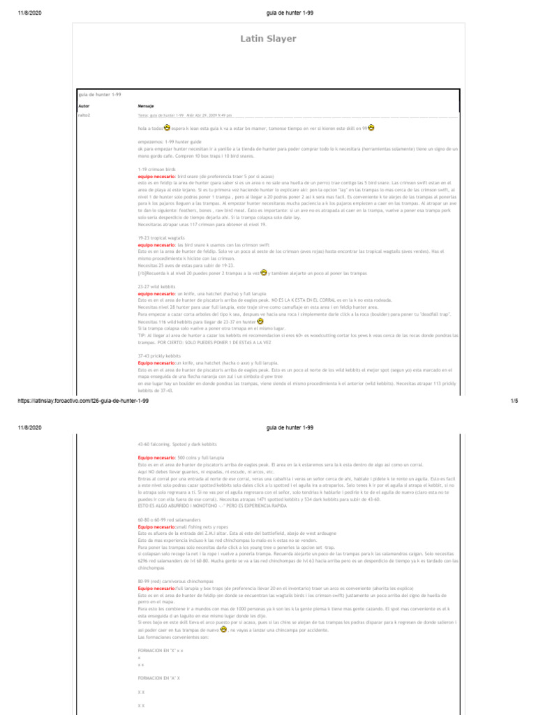 Guia de hunter 1 99 pdf zoolog a aves