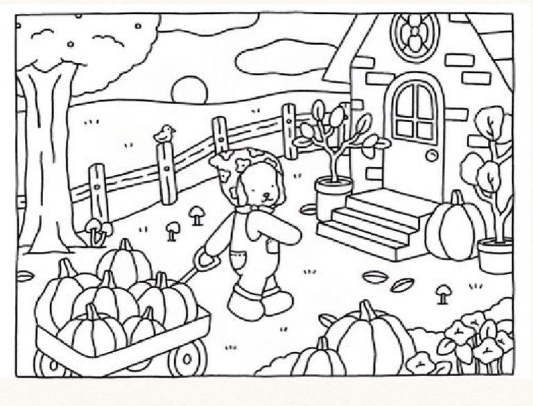 Bobbie Coloring Pages PDF