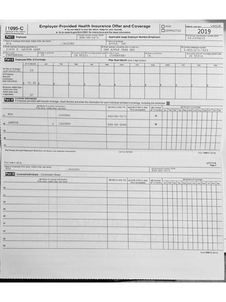 1095 c health insurance coverage pdf