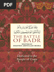 The Battle of Badr Song Abdullah Misra