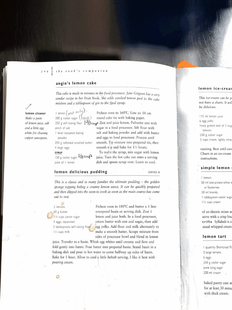 Lemon Cake | PDF