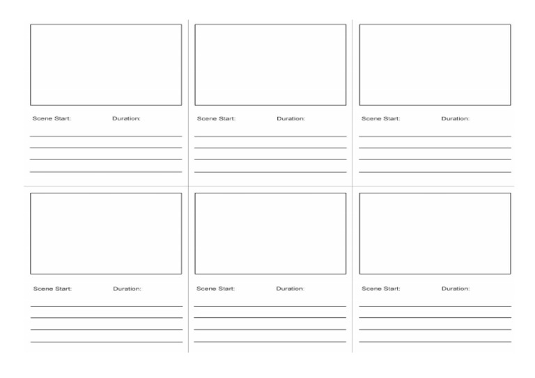 Storyboard Template | PDF